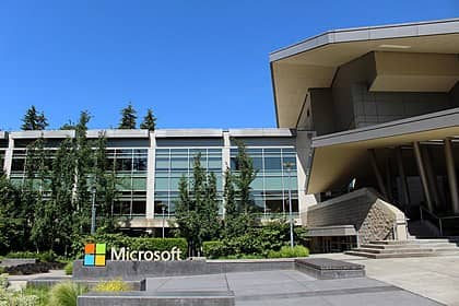 Le Building 92 au Quartier général de Microsoft à Redmond.